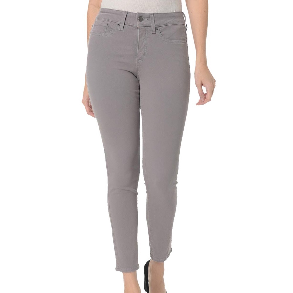 🔴nydj light gray skinny jean size 4